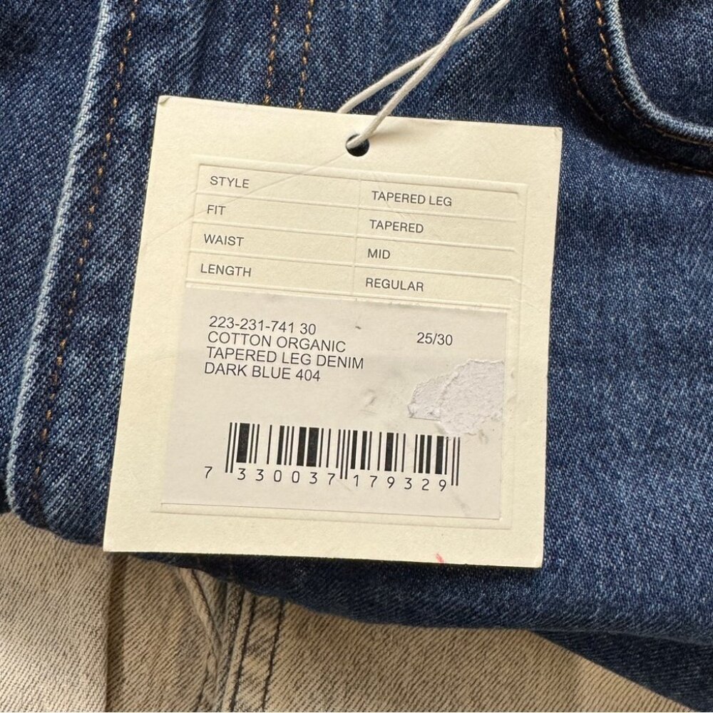 Toteme Women's High Rise Jeans - Dark Blue - Picture 10 of 14